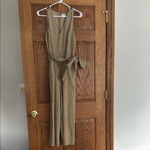 J Crew Tan Jumpsuit